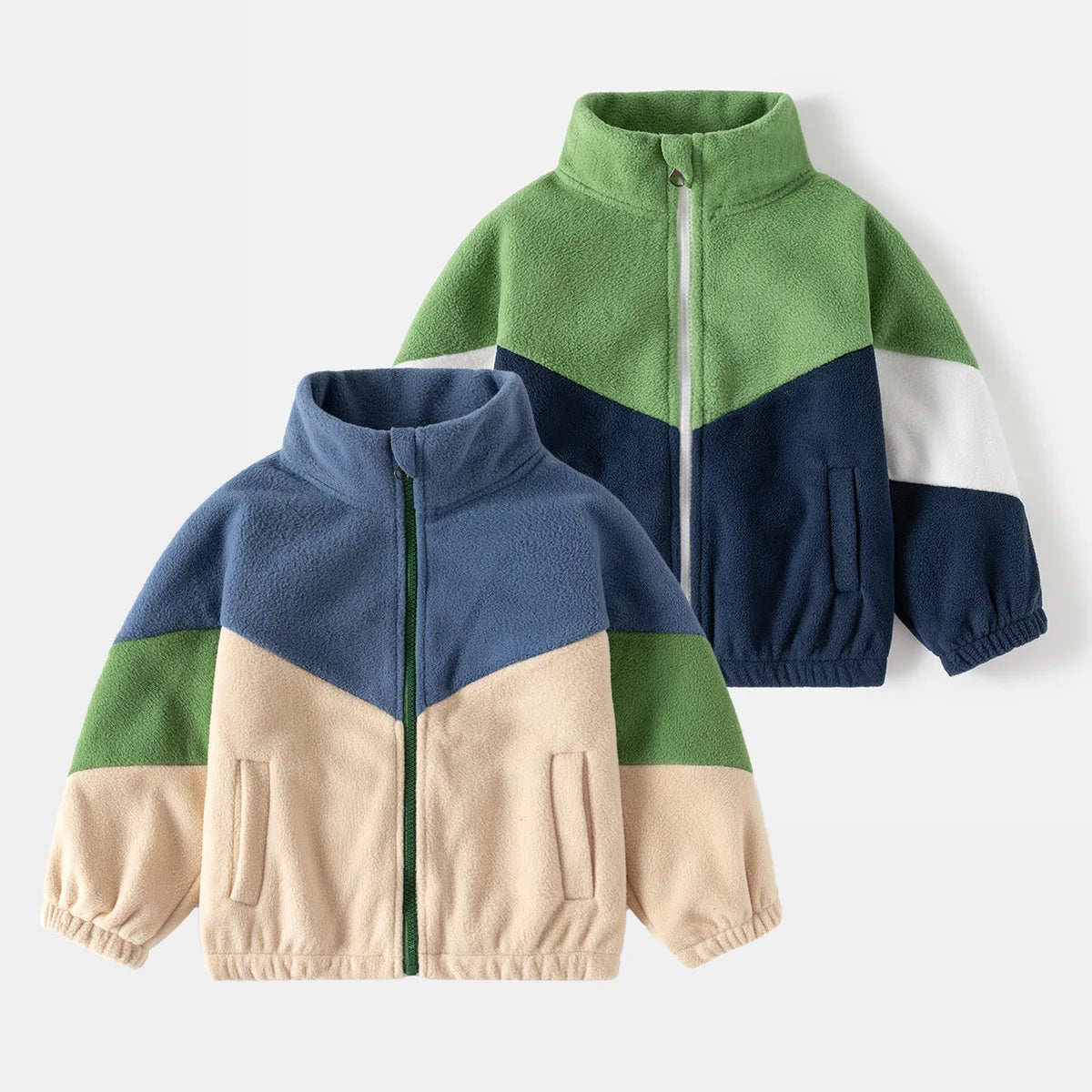 Children's Clothing Autumn Winter Fleece Thicken Warm Outwear Cute Cardigan Jackets Coats for Kids Coats Jackets for Boys - Tasawoq