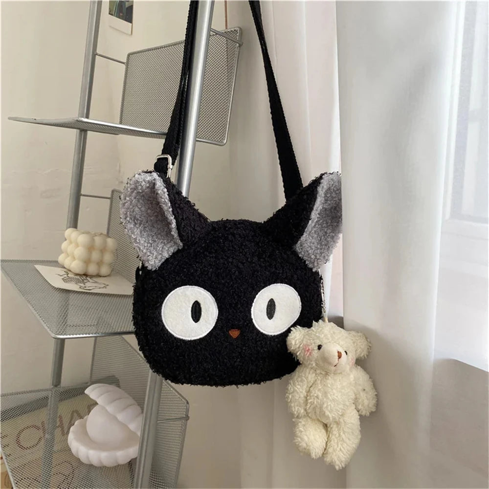 Japanese Style Kawaii Bag Women Cartoon Plush Shoulder Bag for Women New Crossbody Bag Small Phone&Purse Bag Bolsa Feminina - Tasawoq
