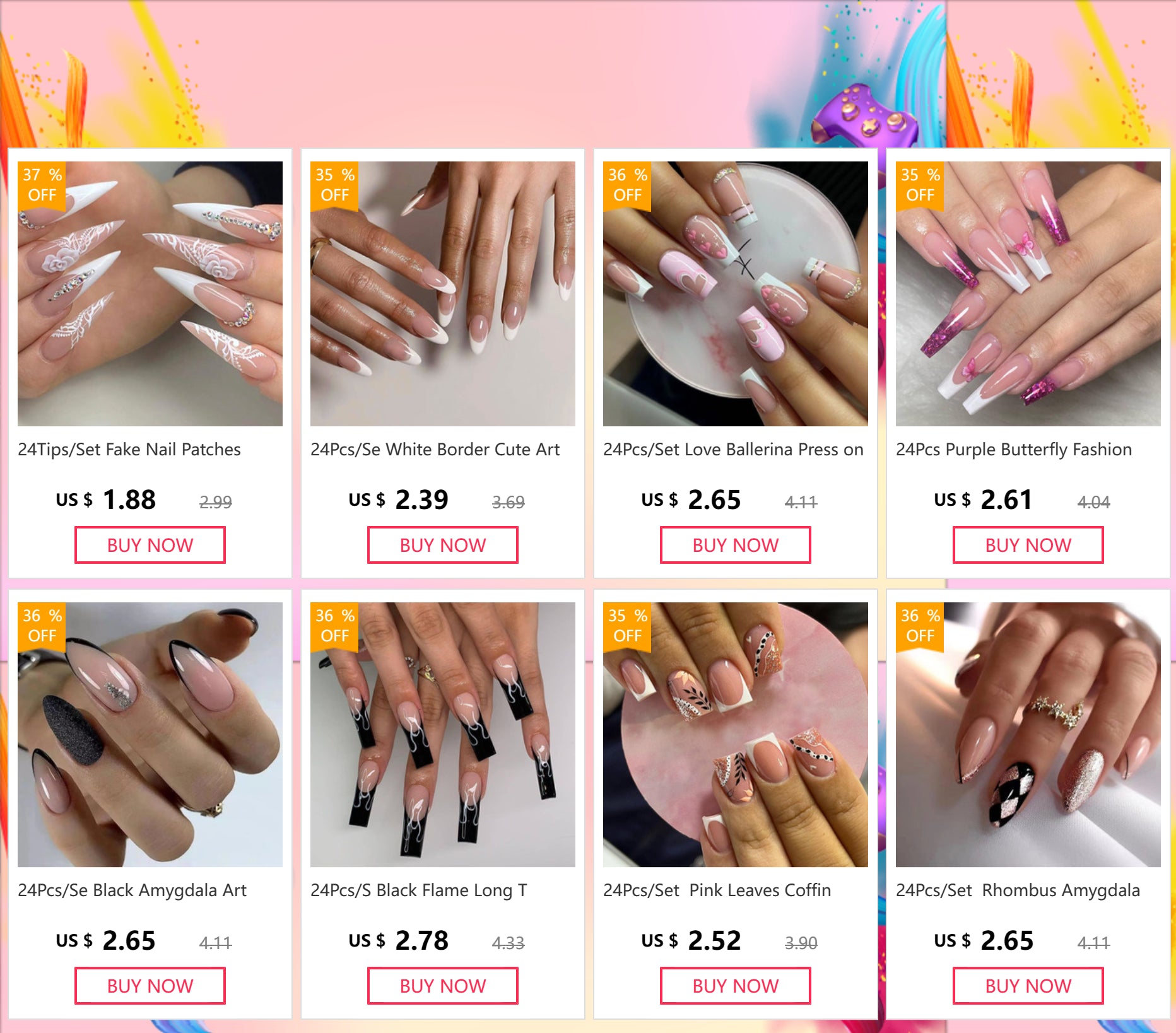 Nail Art Mirror Glitter Powder Rose Gold Silver Metallic Effect Nail Glitters For Nails UV Gel Polish Nails Chrome Pigment Decor - Tasawoq
