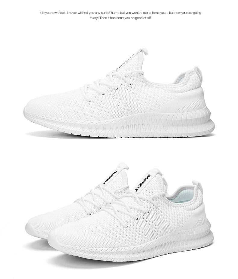 2022 Shoes for Men High Quality Male Sneakers Breathable Fashion Gym Casual Light Walking Plus Size Footwear Zapatillas Hombre - Tasawoq