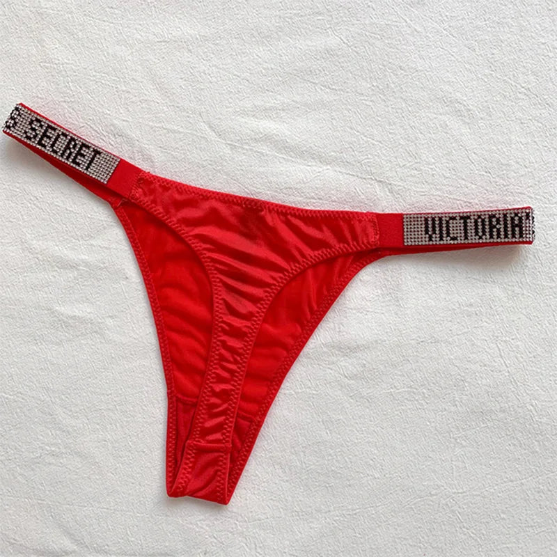2024 New Women'S Underwear, Smooth Low-Waisted Sexy Women'S Thong, Attractive, Breathable, Shiny, Sexy And Comfortable In One - Tasawoq