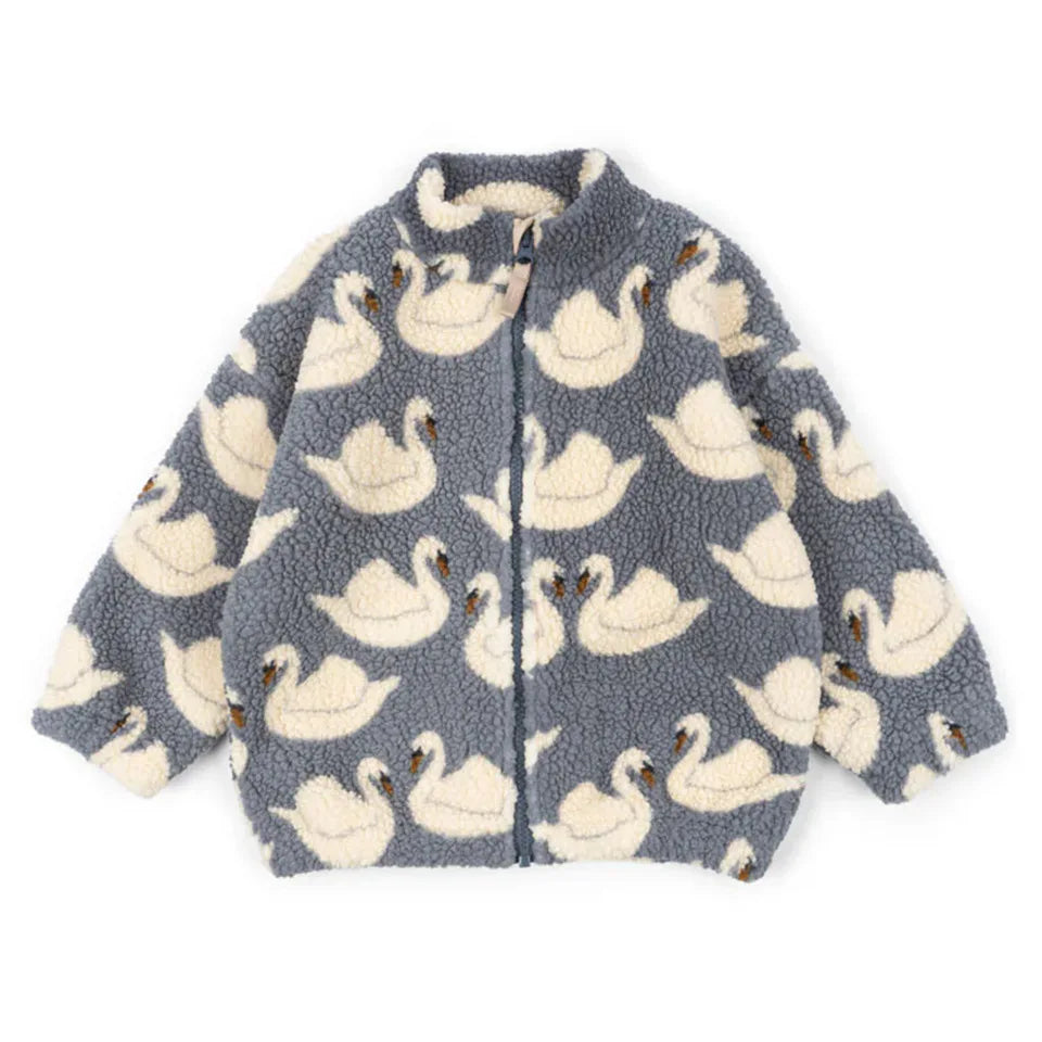 Children's Jackets 2024 Fall And Winter New Cartoon Fashion Boys And Girls Coat Cotton Warm Korean Jacket Children's Clothing - Tasawoq
