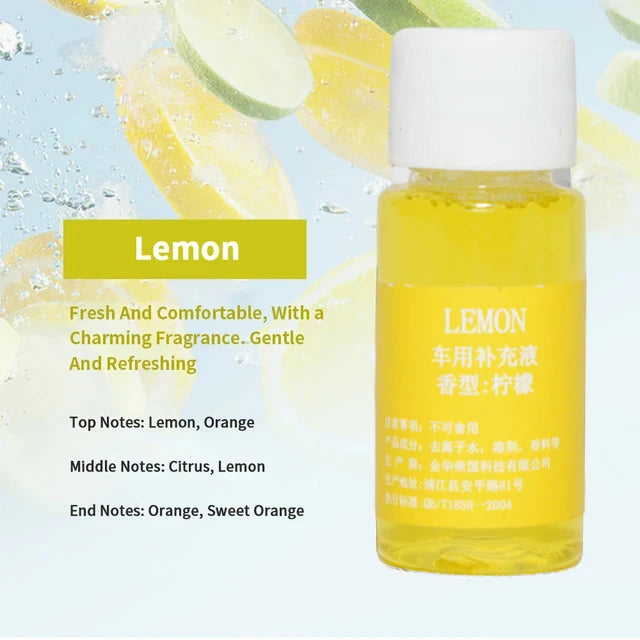 10ml Car Air Fresheners Perfume Refill Car Air Vent Perfume Replenishment Essential Oil Aroma Diffuser Fragrance Humidifier