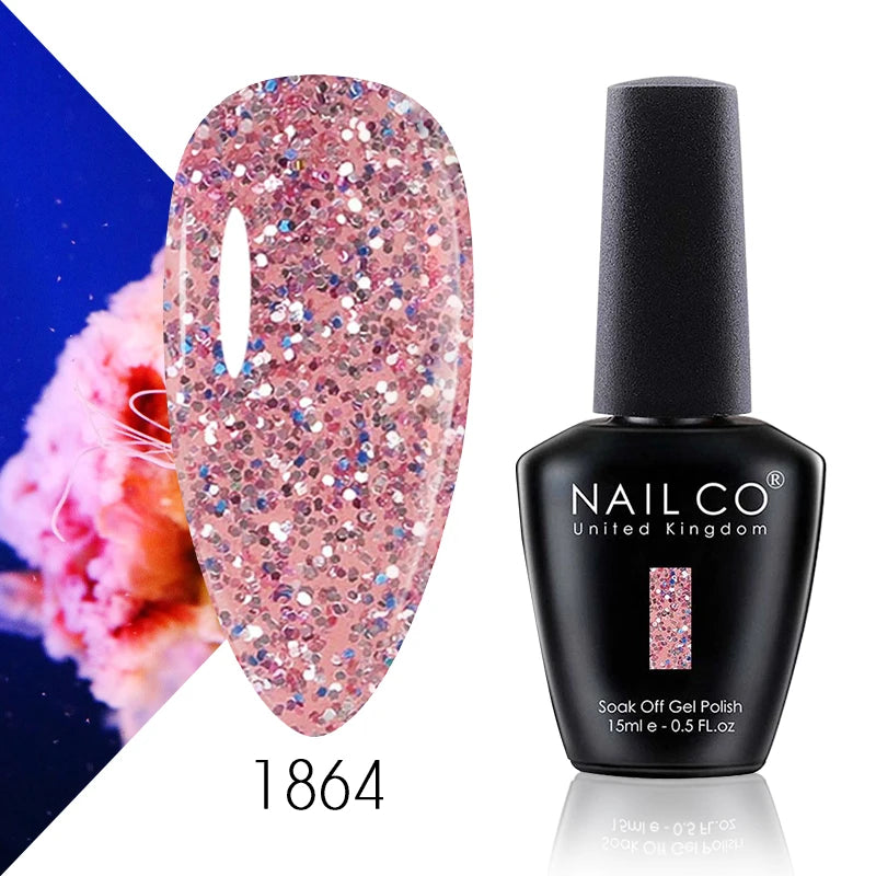 NAILCO 15ml Top Coat And Base Coat Art Design Gel Nail Polish UV Top Base Coat UV LED Soak Off Gel For Nail Decoration Varnish - Tasawoq