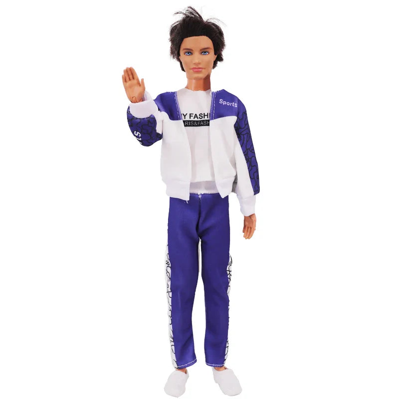 25 Style Ken 11.5inch Doll Clothes Sportswear Prince's Daily Clothing Overcoat for Babi 30 Cm Ken Boy Clothes,Birthday Present - Tasawoq