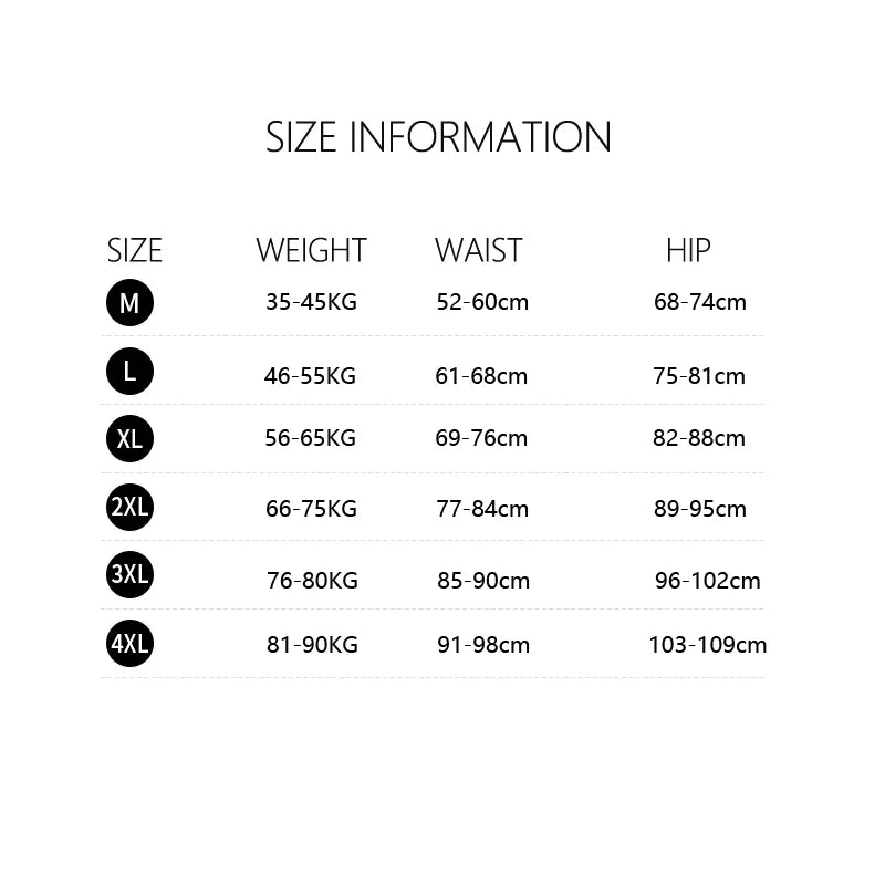 4Pcs/Set Cotton Panties Women High Waist Slimming Underwear Cute Print Young Girls Briefs Plus Size M-4XL Soft Female Lingerie - Tasawoq