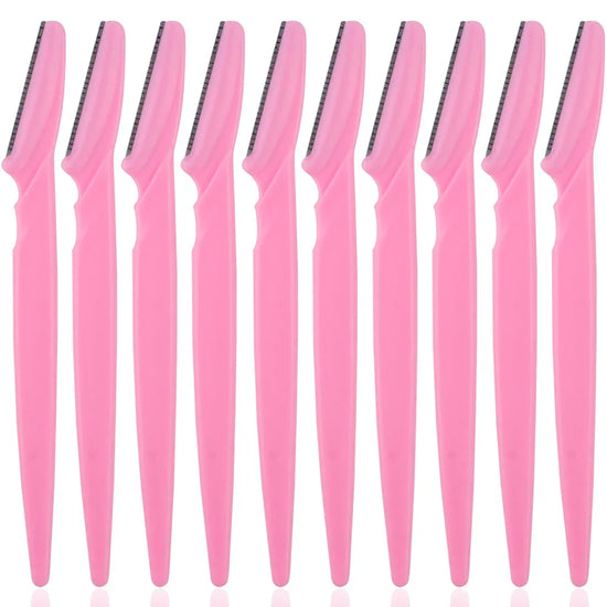 3/4/10Pcs Eyebrow Trimmer Face Blade Shaver Portable Eye Brow Epilation Hair Removal Safety Eyebrow Cutting Woman Makeup Tools - Tasawoq