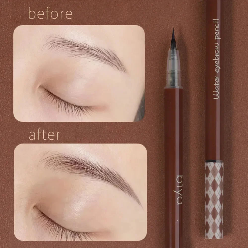 Ultra-fine Eyebrow Pencil Outline Shadow Lying Silkworm Eyeliner Waterproof Non-smudge Lasting Colorfast Liquid Eyebrow Pencil - Tasawoq