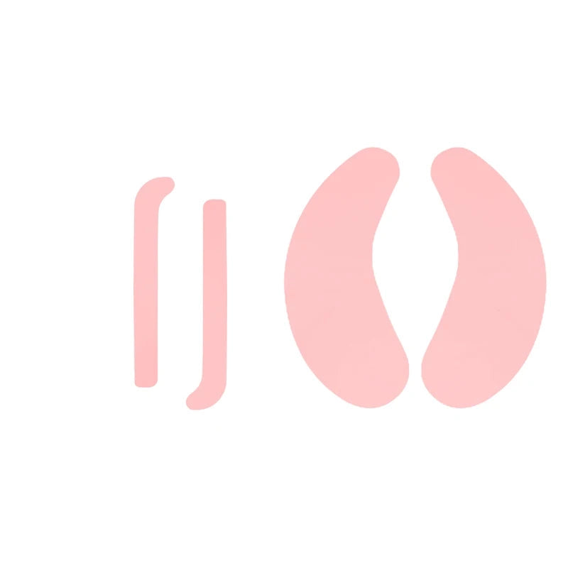 2 Pairs Silicon Eye Pads For Lash Lifting Reusable Eyelash Perming Silicone Pad Lash Lift Ribbons Eyelash Extension Makeup Tools - Tasawoq