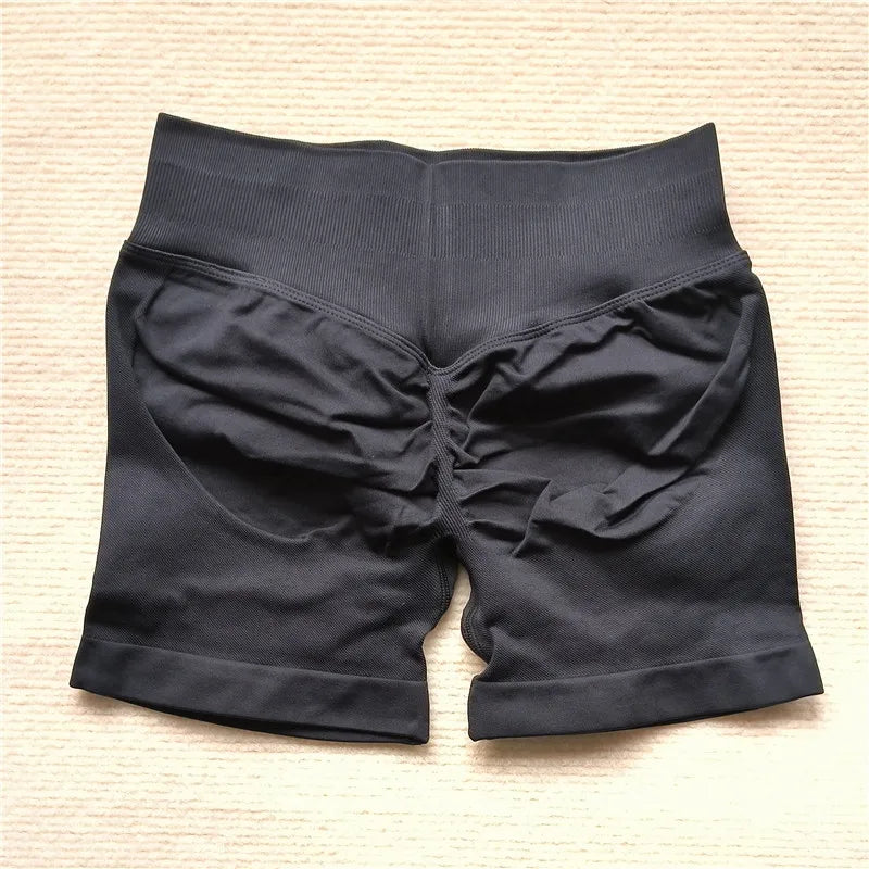 Gym Impact Running Shorts Scrunch Butt Shorts Women Biker Cycling Shorts Seamless Leggings Sexy Athletic Yoga Shorts - Tasawoq