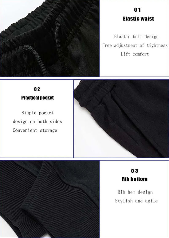 2023 New Men Casual Fashion Sports Pants Gym Sport Trousers for Men Jogger SweatpantsRunning Workout Jogging Long Pants - Tasawoq