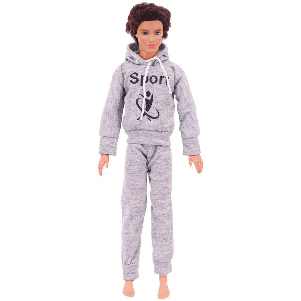 25 Style Ken 11.5inch Doll Clothes Sportswear Prince's Daily Clothing Overcoat for Babi 30 Cm Ken Boy Clothes,Birthday Present - Tasawoq