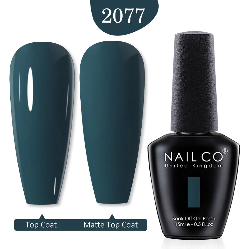 NAILCO Red Colors Series 15ML Nail Gel Polish Nail Supplies Semi Permanent For Nail Art Manicure Soak Off LED UV Hybrid Varnish - Tasawoq