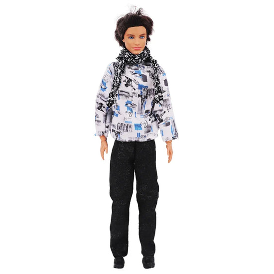 25 Style Ken 11.5inch Doll Clothes Sportswear Prince's Daily Clothing Overcoat for Babi 30 Cm Ken Boy Clothes,Birthday Present - Tasawoq