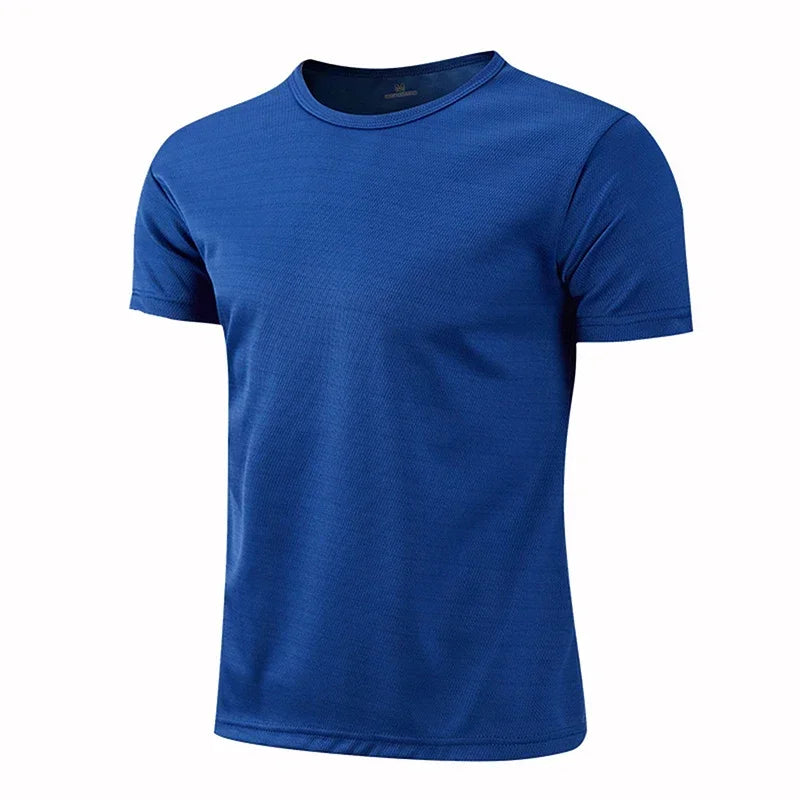 Breathable Quick-Dry Sports T-Shirt for Teenagers – Summer Gym & Running Fitness Shirt, Short Sleeve Trainer Top - Tasawoq