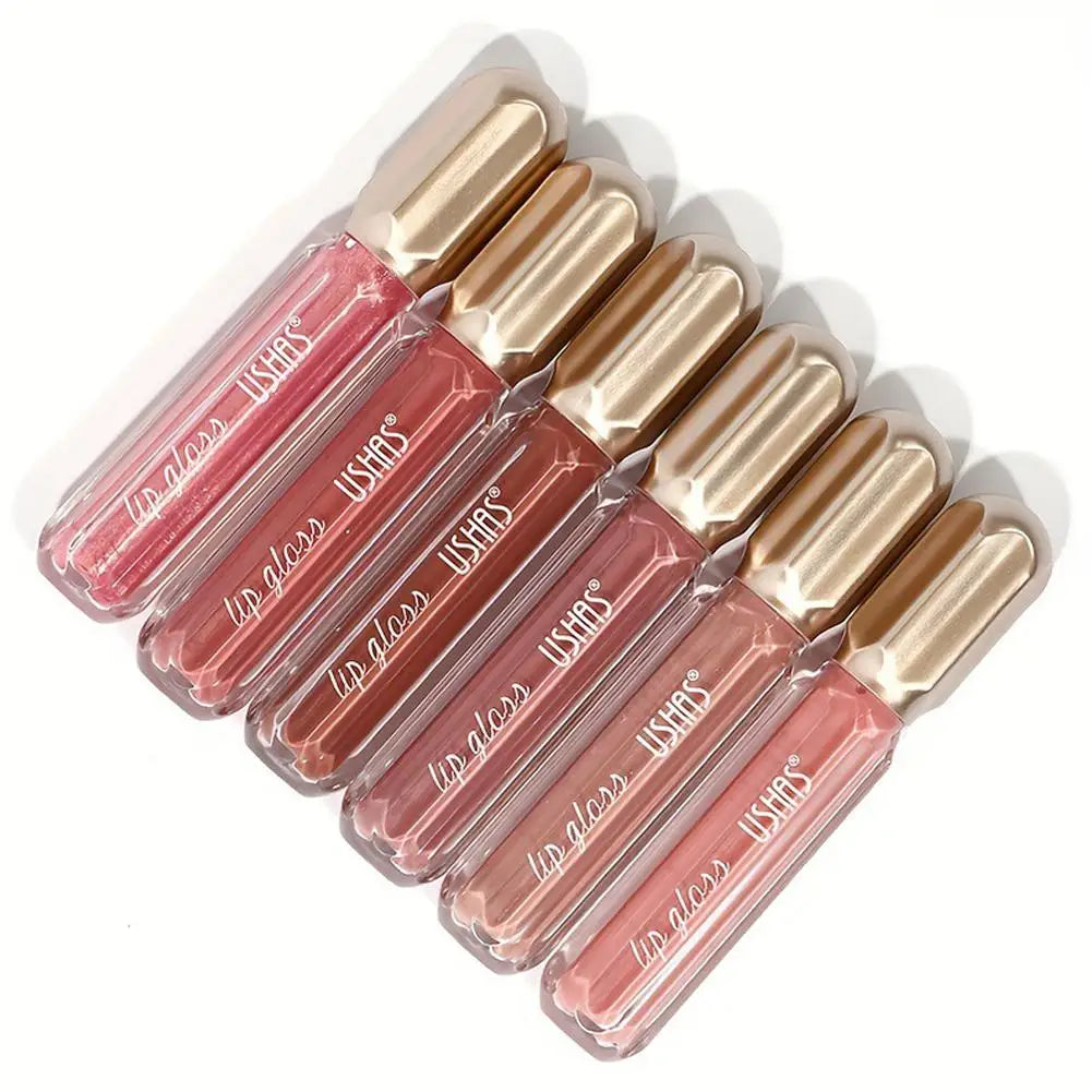 Mirror Pearl Lip Gloss Waterproof Long Lasting Moisturizing Lipstick Shine Glitter Lip Gloss Women Makeup Cosmetic - Tasawoq
