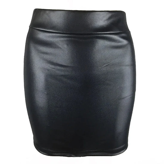 Women Summer Mini Skirts High-waist Slim Fittness Hip Pencil Skirts Vintage Bodycon Skirt Sexy Clubwear Ladies Office Clothing - Tasawoq