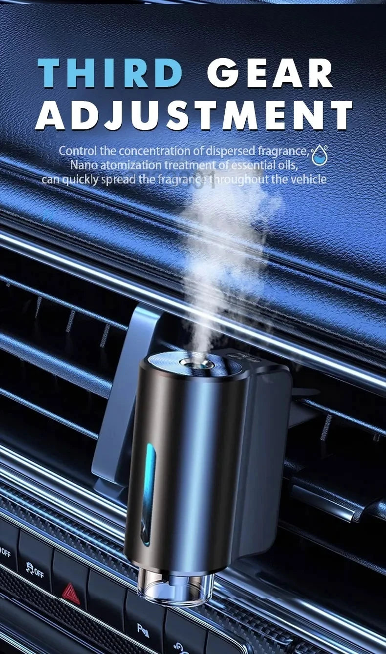 Car Aroma Diffuser Smart Car Air Fresheners Electric Vent Aromatherapy Diffuser Automatic Deodorizer Auto Interior Accessories