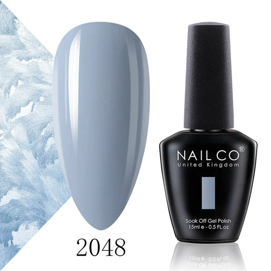 NAILCO 15ml Fresh Series Gel Nail Polish Design UV&LED Nail Gel Spring Summer Color Vernis Nail Art Glitter All For Manicure Set - Tasawoq