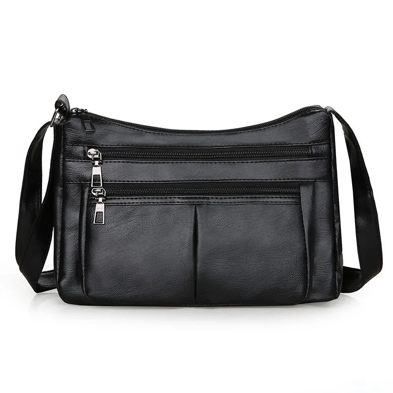 Women's Bag 2025 Trend Korean Handbags Designer Luxury Brand Ladies Shoulder Bags Soft Leather Fashion Versatile Crossbody Bag - Tasawoq