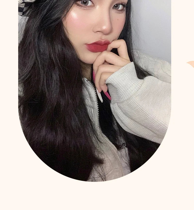 TX010Thin Tube Matte Lipstick, Waterproof and Sweatproof, Does Not Fade Or Remove Makeup, Can Be Used on Both Lips and Cheeks - Tasawoq