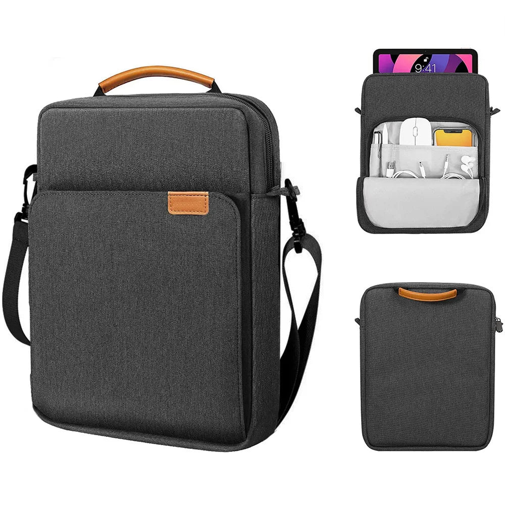 Shoulder Bag for MacBook Air M1 Case 2023 New M2 13 inch Laptop Bag for iPad Air 5 Pro 12.9 11 10th Gen S9 8 7 Plus women / men - Tasawoq