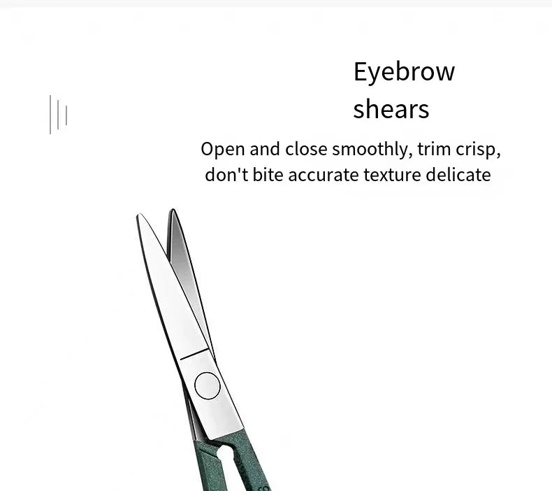 Nail Scissors Set Household High End Mens And Womens Special Nail Clippers Manicure Beauty Tools 6 Piece Portable Household - Tasawoq