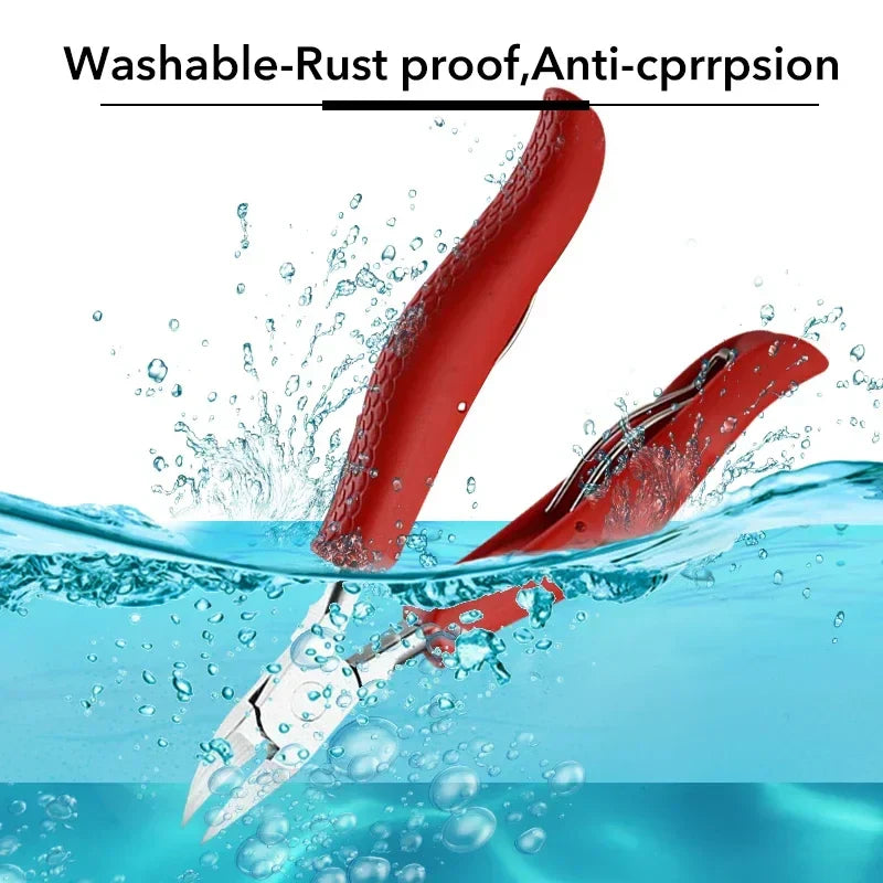 Nail Clippers Ingrown Toenail Podiatry Correction Nippers Cuticle Cutters Cut Paronychia Pedicure Manicure Hand Foot Care Tool - Tasawoq