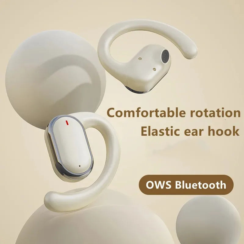 X91 X93 New Wireless Bluetooth Earphones with High Sound Quality Long Battery Life and Hanging Ear Digital Display Screen - Tasawoq