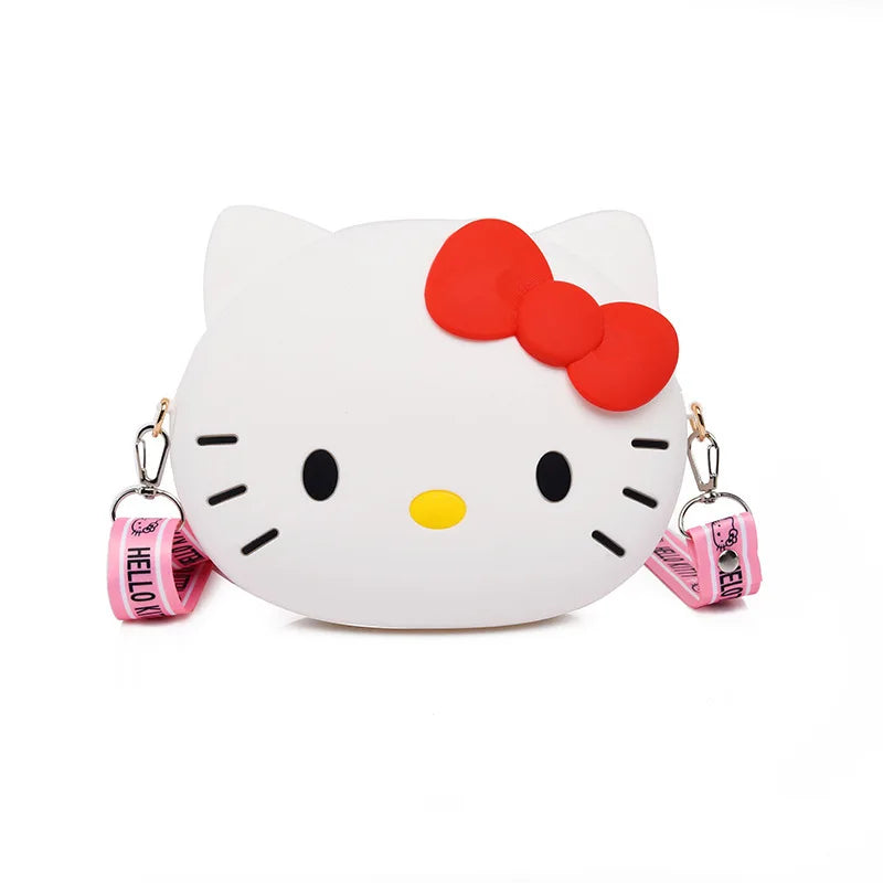 11cm/19cm Hello Kitty Crossbody Bags For Women Kawaii Messenger Bag Travel 3d Shoulder Small Purse Phone Bag Girlfriend Gift - Tasawoq