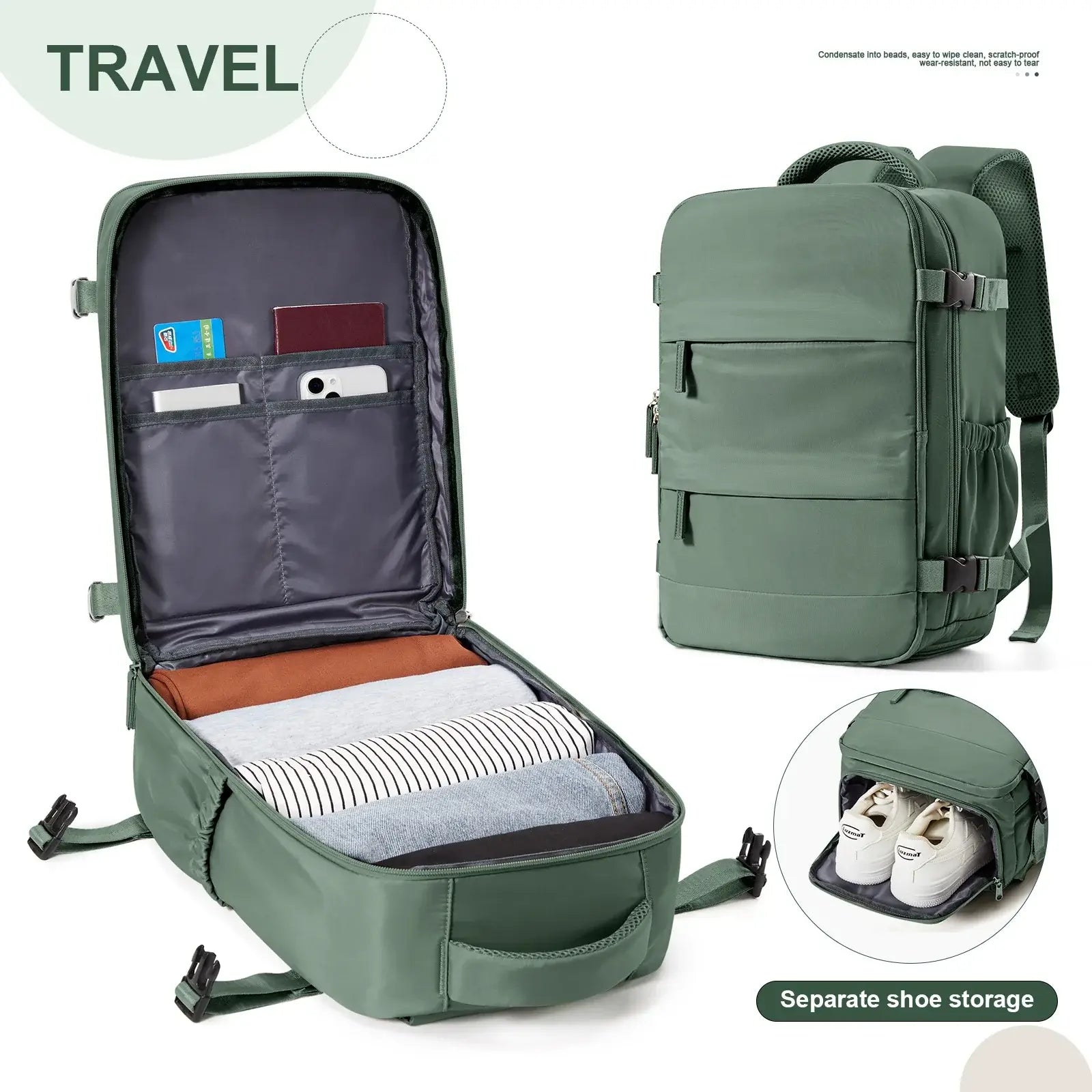 Ryanair Backpack 40x20x25 Cabin Bag Travel Backpack for Men Women Hand Luggage Leisure Laptop Backpack mochila para viaje cabina - Tasawoq
