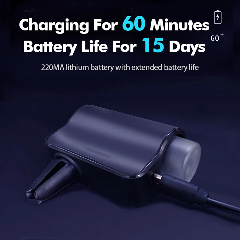 Car Aroma Diffuser Smart Car Air Fresheners Electric Vent Aromatherapy Diffuser Automatic Deodorizer Auto Interior Accessories