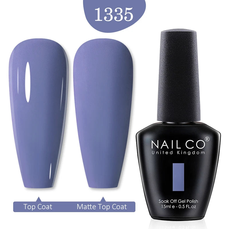 NAILCO Red Colors Series 15ML Nail Gel Polish Nail Supplies Semi Permanent For Nail Art Manicure Soak Off LED UV Hybrid Varnish - Tasawoq