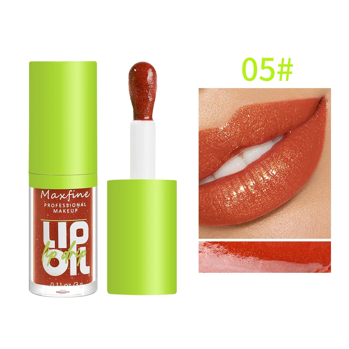 6-tone moisturizing lip gloss luminous oil lip gloss, moisturizing transparent liquid lip gloss, natural lip enhancer, make lips - Tasawoq