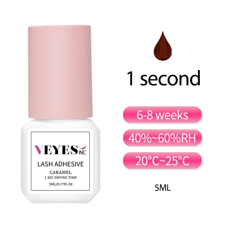 Veyes Inc Eyelash Extensions Glue 5 Days Free Shipping from US Veyelash 7 Weeks Retention Volume Lash Adhesive Makeup Tools - Tasawoq