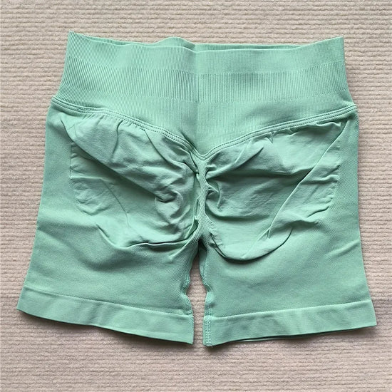 Gym Impact Running Shorts Scrunch Butt Shorts Women Biker Cycling Shorts Seamless Leggings Sexy Athletic Yoga Shorts - Tasawoq