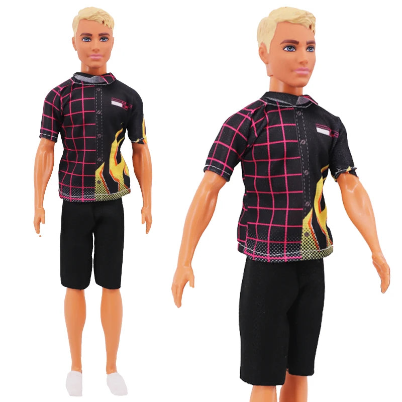 25 Style Ken 11.5inch Doll Clothes Sportswear Prince's Daily Clothing Overcoat for Babi 30 Cm Ken Boy Clothes,Birthday Present - Tasawoq