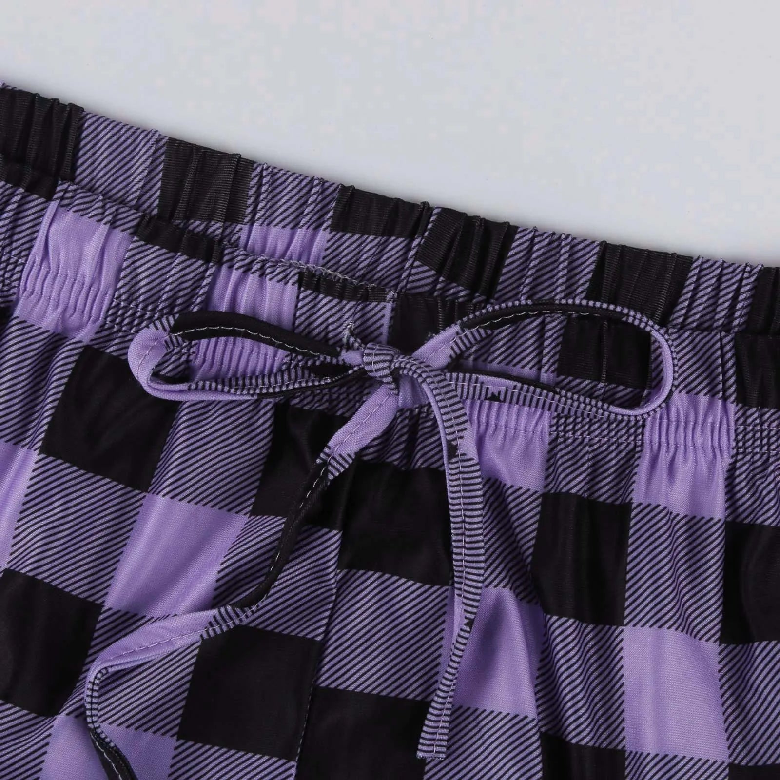 Women Christmas Pajama pants Autumn Winter Plaid Printed Pants Fashion Casual Wide Leg Pants Clothing Streetwear - Tasawoq