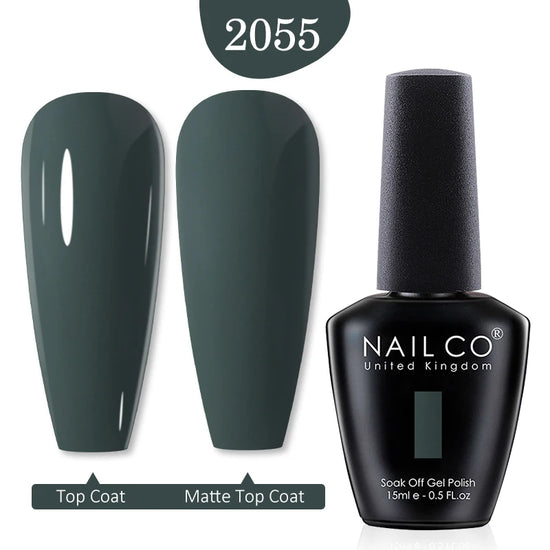 NAILCO Red Colors Series 15ML Nail Gel Polish Nail Supplies Semi Permanent For Nail Art Manicure Soak Off LED UV Hybrid Varnish - Tasawoq