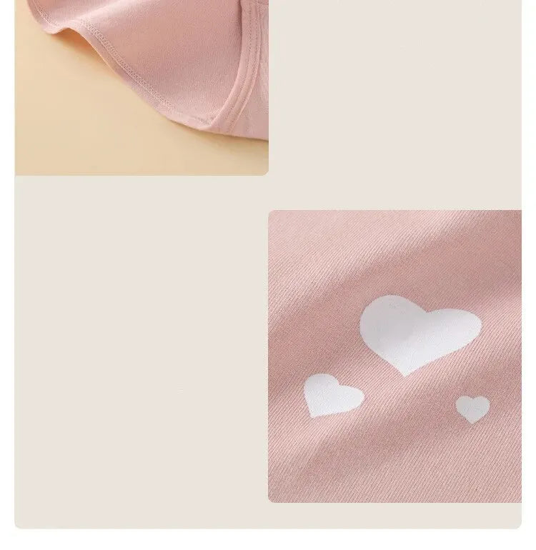 4Pcs Women's Panties High Waist Underwear Fashion Print Girls Briefs Breathable Cotton Panty Plus Size M-5XL Female Lingerie - Tasawoq