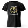 Trust Me I Am an Engineer Printed 100% Cotton Y2k Classic Funny T-Shirt For Men Women Sportswear Tops Tees 62466 - Tasawoq