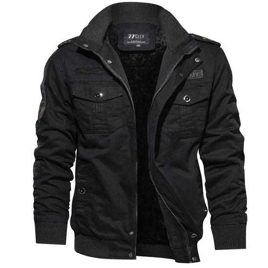 Thicker Warm Down Jackets Men Winter Coats Balck Casual Winter Jackets High Quality Male Multi-pocket Cargo Jackets And Coats - Tasawoq