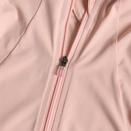New yoga wear ladies coat round high elastic loose exercise yoga fitness long sleeve stand-up collar yoga tops - Tasawoq