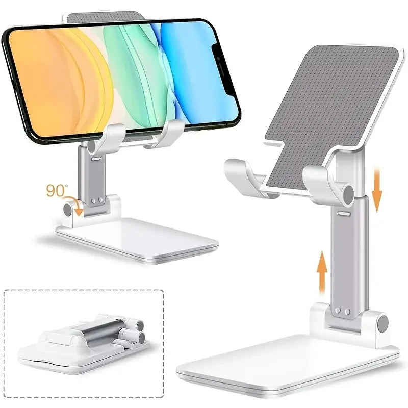 Desk Mobile Phone Holder Stand For IPhone IPad Xiaomi Adjustable Desktop Tablet Holder Universal Table Cell Phone Stand - Tasawoq