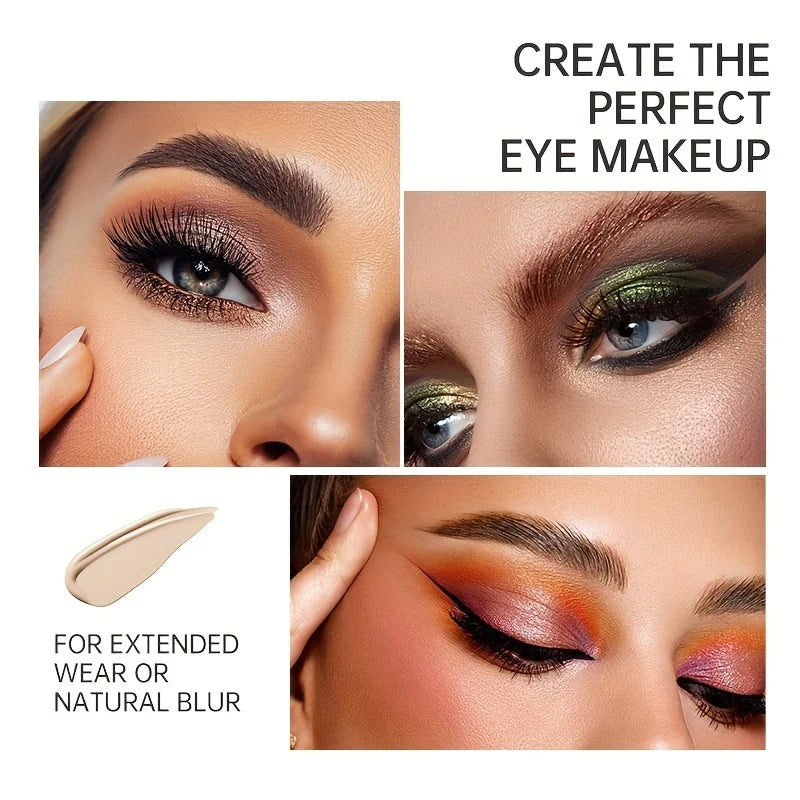 Long-lasting Eye Base, Makeup primer Long-lasting Cream eyeshadow primer, facial primer, full coverage waterproof concealer - Tasawoq