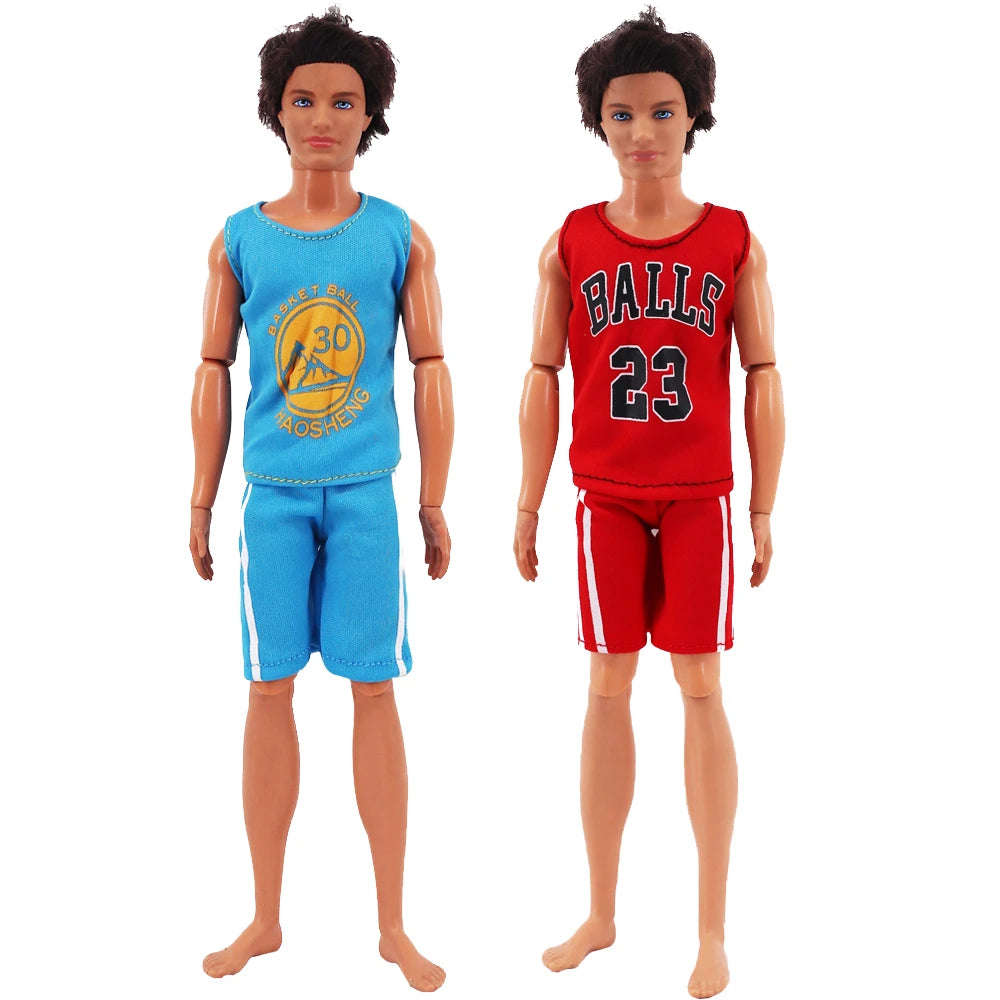 25 Style Ken 11.5inch Doll Clothes Sportswear Prince's Daily Clothing Overcoat for Babi 30 Cm Ken Boy Clothes,Birthday Present - Tasawoq