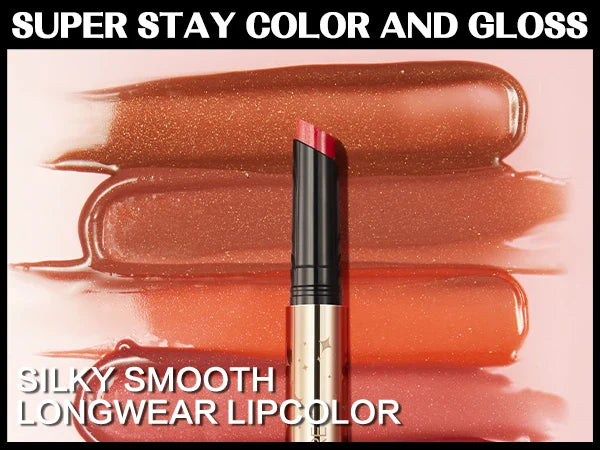 FOCALLURE Pearlescent Lip Glosses Stick Moisturizing Long Lasting Sexy Sparkling Lip Balms Shimmer Lipstick Pen Makeup Cosmetics - Tasawoq