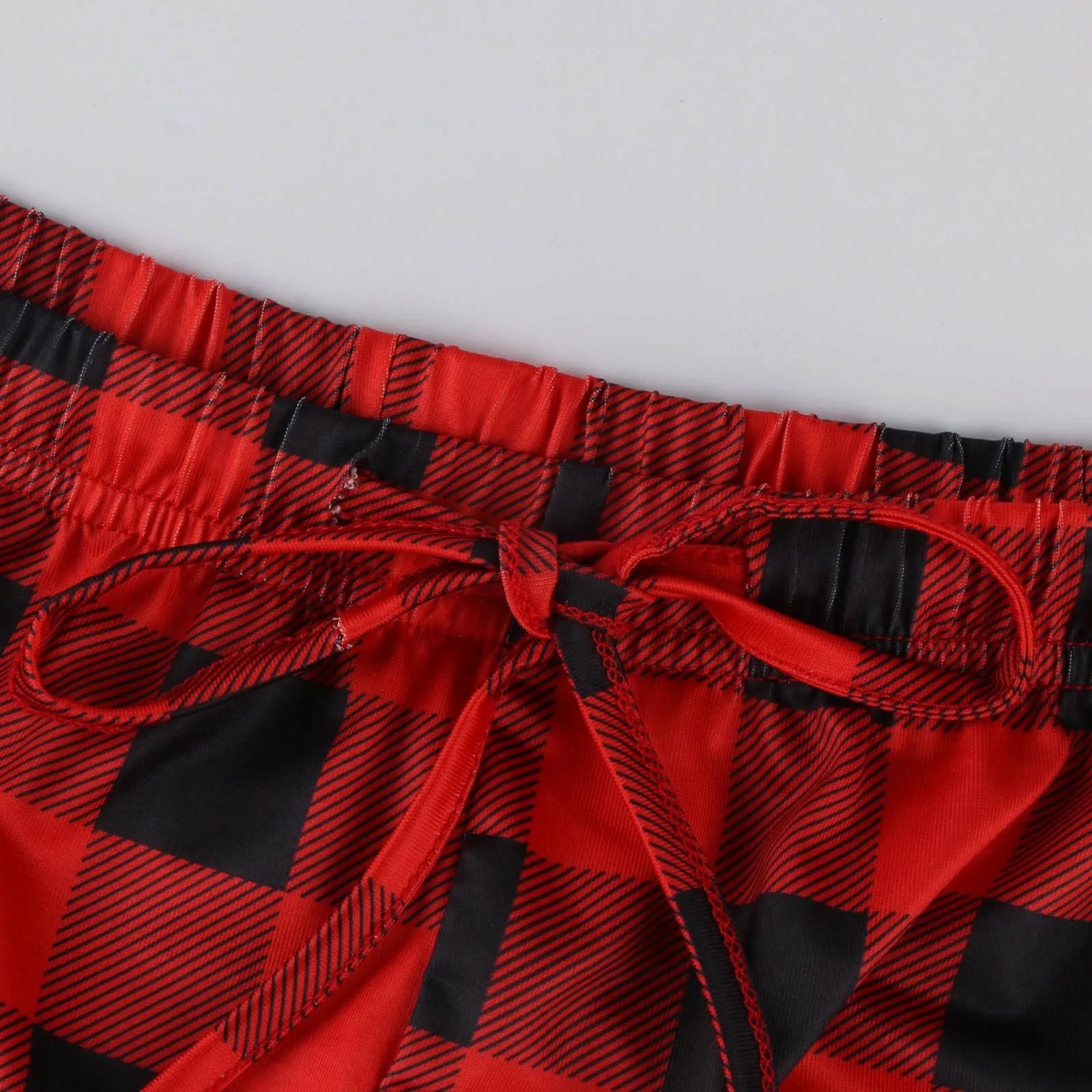Women Christmas Pajama pants Autumn Winter Plaid Printed Pants Fashion Casual Wide Leg Pants Clothing Streetwear - Tasawoq