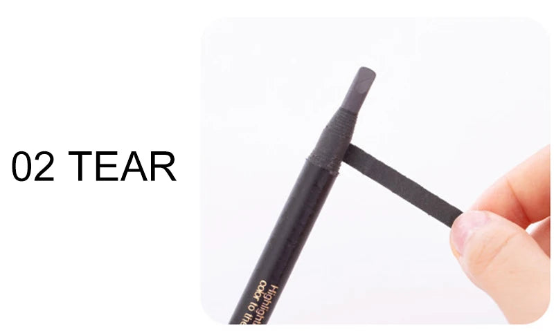 1PC Eyebrow Pencil Waterproof Microblading Eyebrow Pen Tint Tattoo Eyebrows Makeup 6 Colors Natural Long Lasting Eye Brow Pencil - Tasawoq