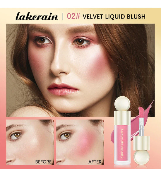 Blush Liquid Blusher Real Makeup Blush Matte Palette Blusher Cosmetics Products Liquid Cream Stick Pink Face raremakeup Beauty - Tasawoq